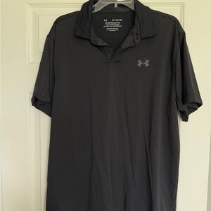 Under Armour Black Performance Polo Shirt